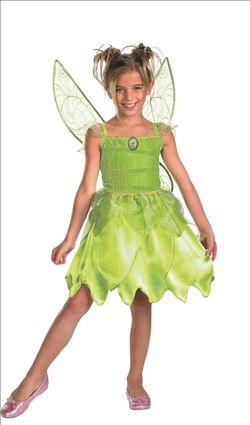 Tinkerbell Costume Girls size 4-6x