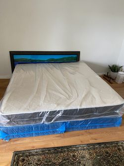 King Size Mattress and Box Spring Set
