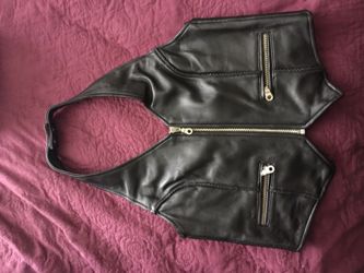 Leather halter