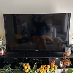 50in Sanyo tv WITH mounting Stand