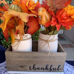 Mason Jar Box/ Holder