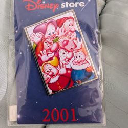 Disney Store 2001 Exclusive Commemorative Pin 