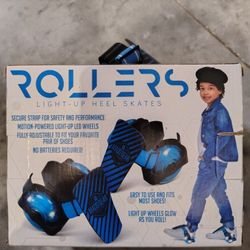 Light Up Rollers (Heel Slates) Madd Gear