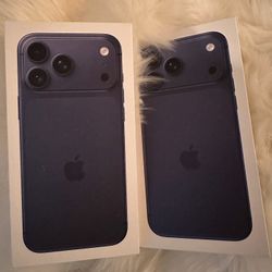 New Apple iPhone 17 pro max Blue unlocked sealed $1310 each