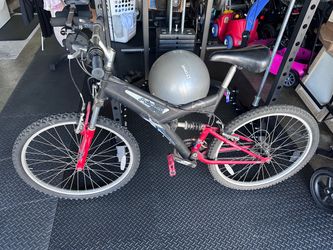 Mountain Bike Gray and Red $50