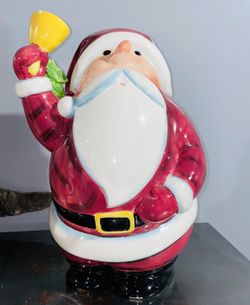 Beautiful Santa Claus cookie jar