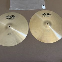 Paiste Masters 15” Thin Hi Hats New Mint Condition 