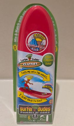 NEW Surfer Dudes Wave Powered Mini Surfer Outdoor Boomerang Toy
