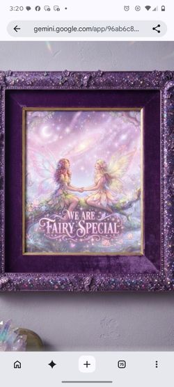 8..5x11 Cardstock Print We Are Fairy Special Pastel Fairy Print