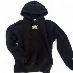 Pro club Black hoodie with white logo