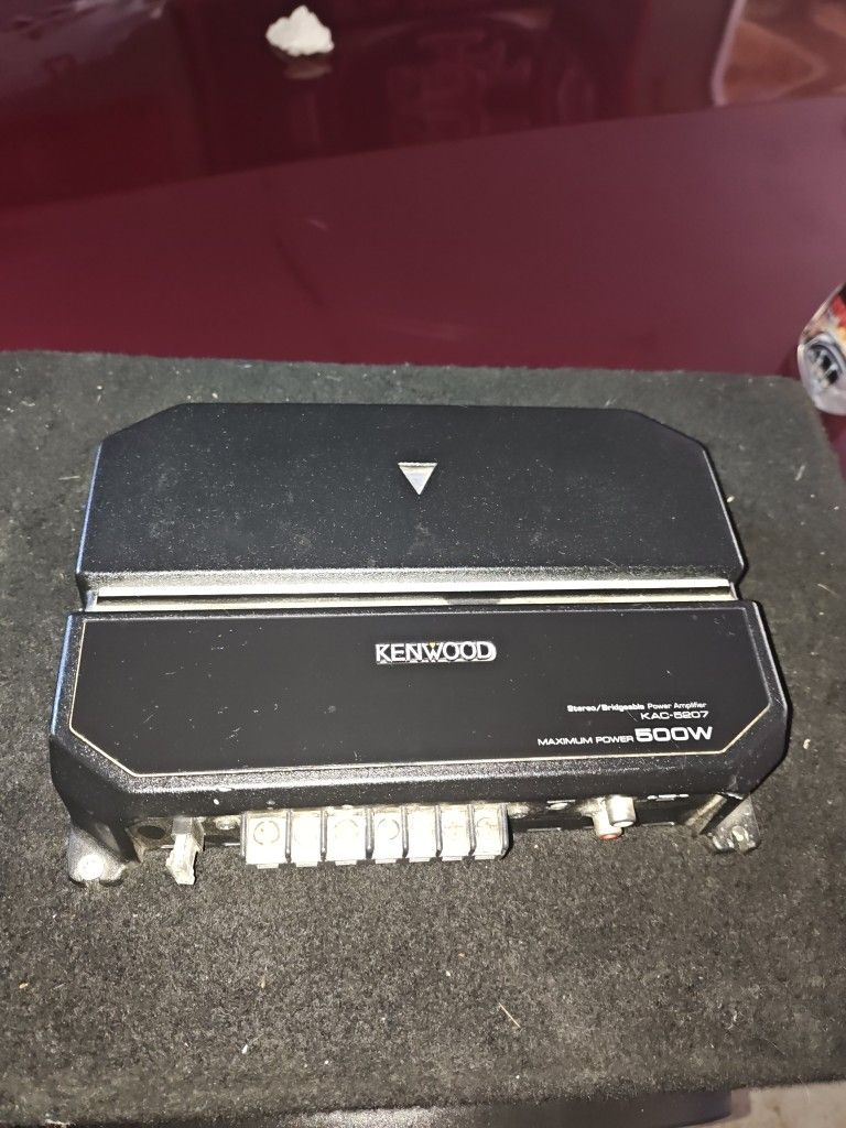 Amp And Subwoofer