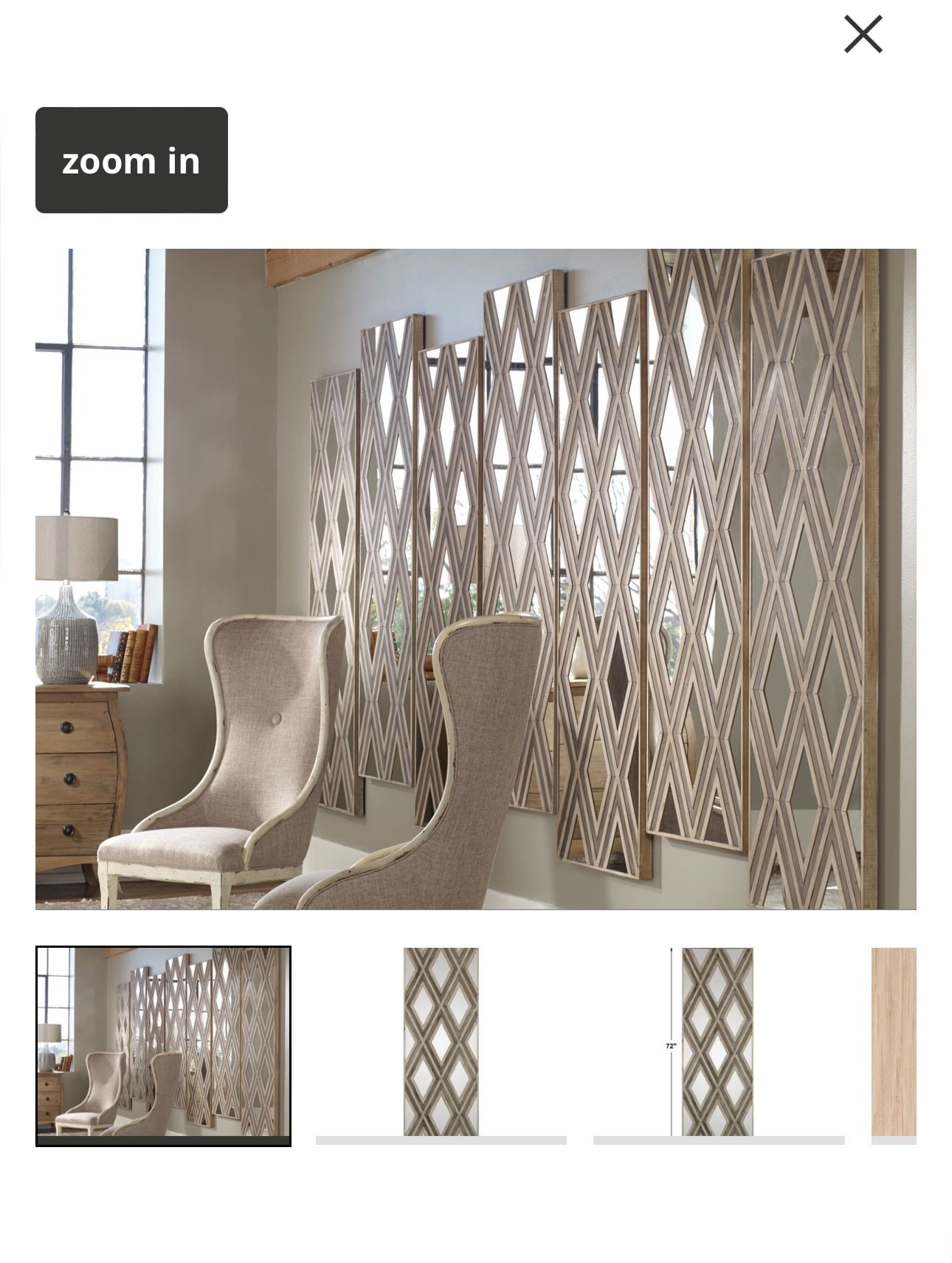 Uttermost Tahira Wood Wall Decor Pannel