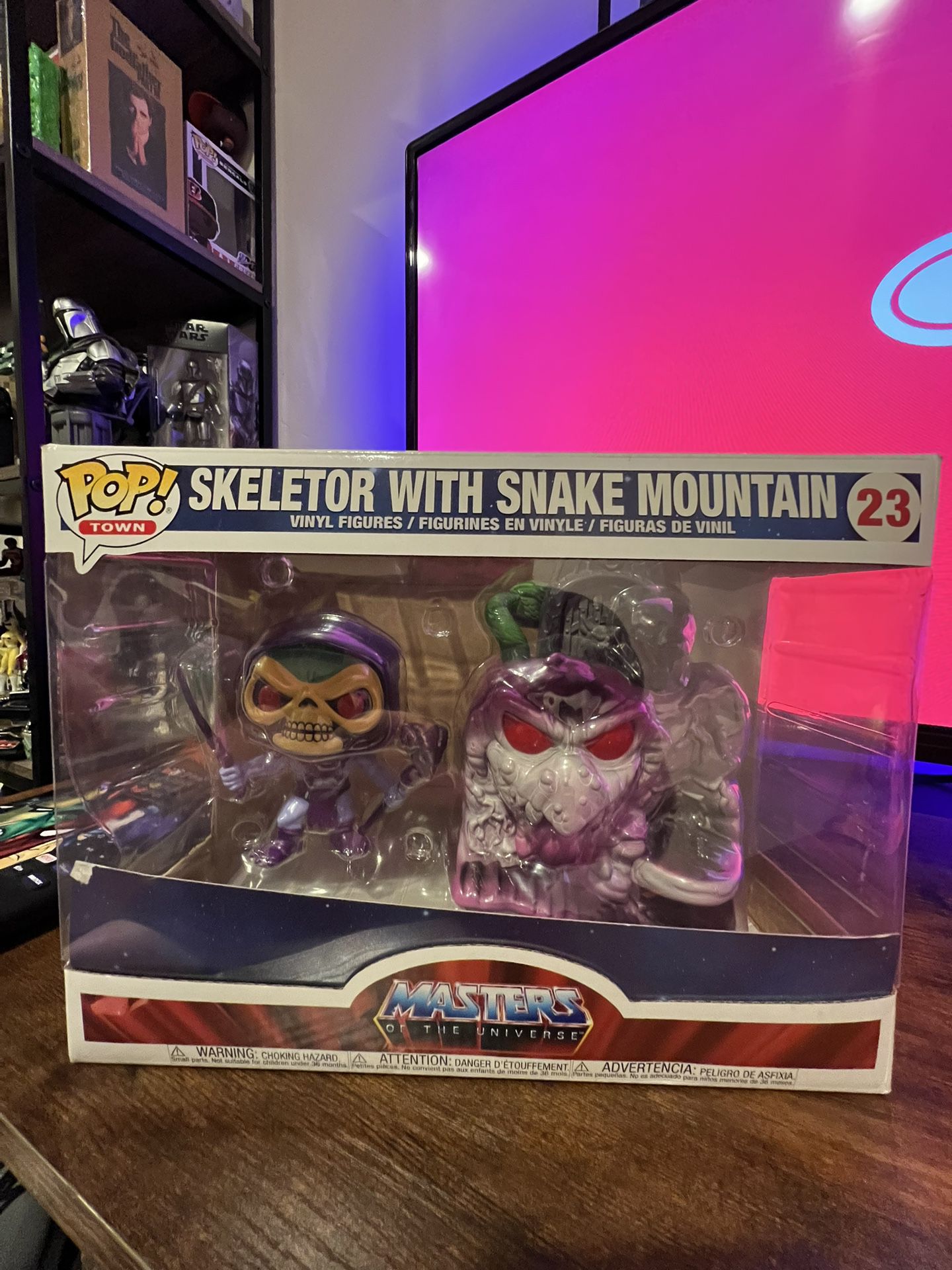 Skeletor With snake Mountains #23 Funko Pop