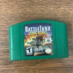 BattleTanx Global Assault – Nintendo 64 N64 Cartridge – Tested