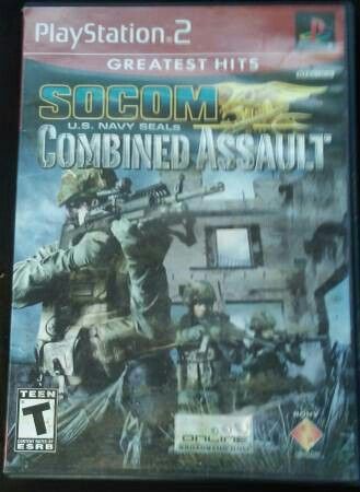 PS2 SOCOM US Navy Seals COMBINED ASSAULT