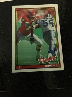 Chiefs Football card