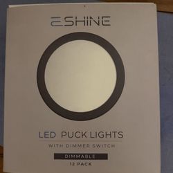 E Shine LED Puck Lights