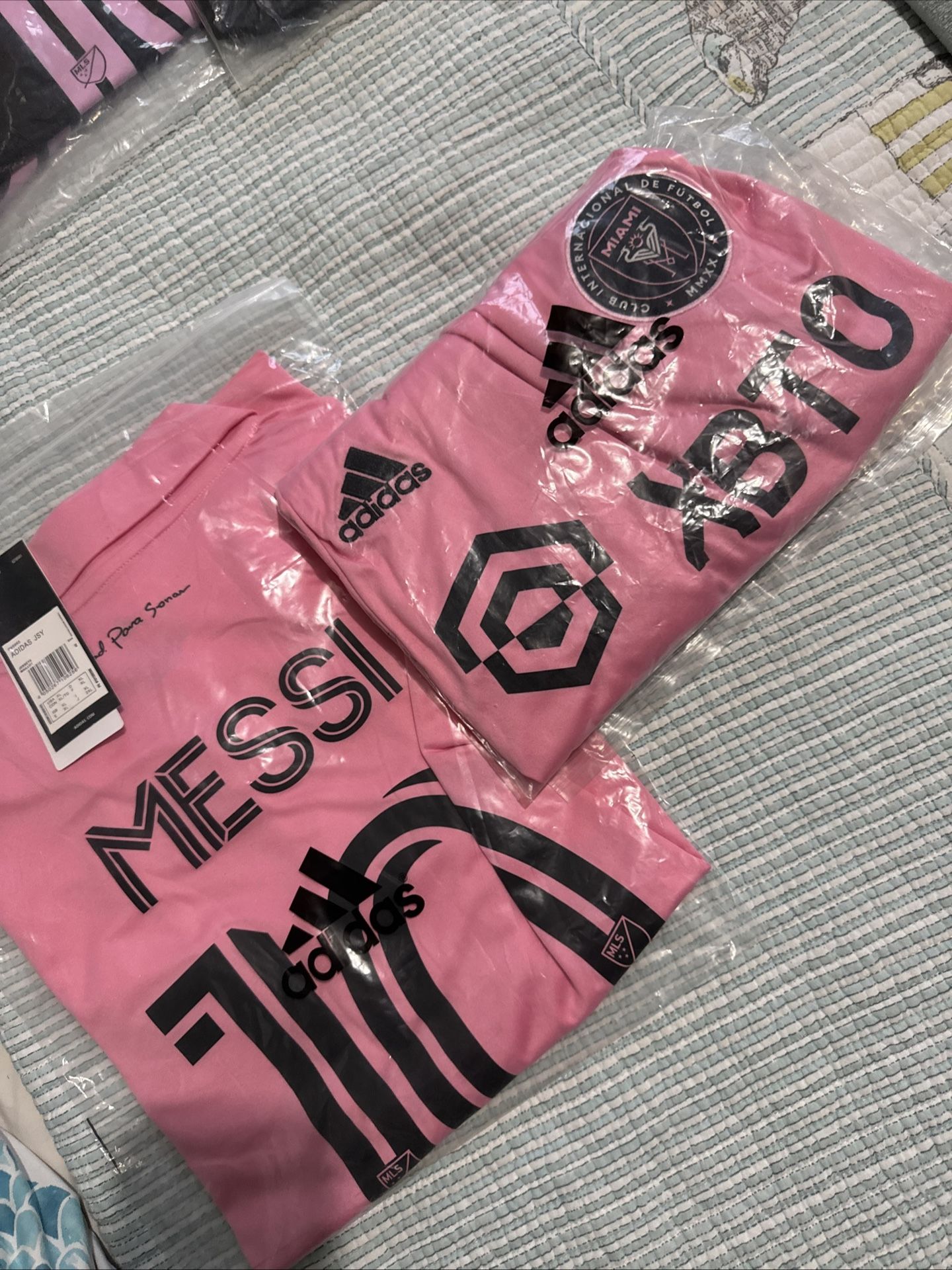Lionel Messi Inter Miami Jersey - Pink - Size XL