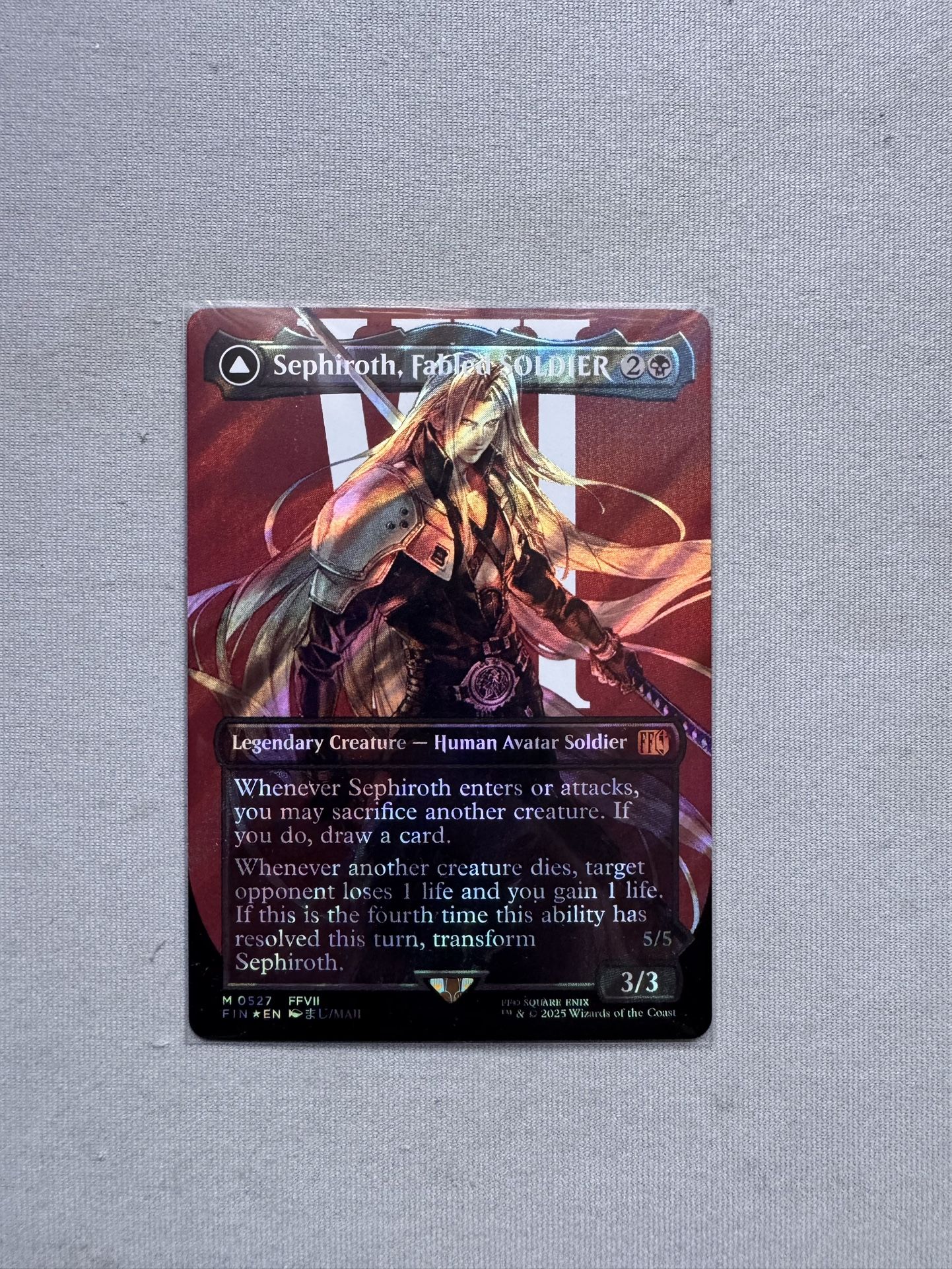 Magic The Gathering Final Fantasy Sephiroth Surge
