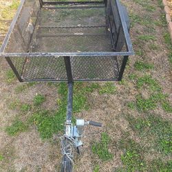 Carry-On Utility Trailer - 4ft. x 5ft. Steel Mesh (1700-lb Capacity)