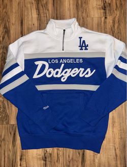 New men’s size medium Mitchell & ness Quarter zip LA Dodgers sweatshirt