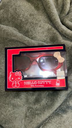 Hello kitty 50th anniversary glasses