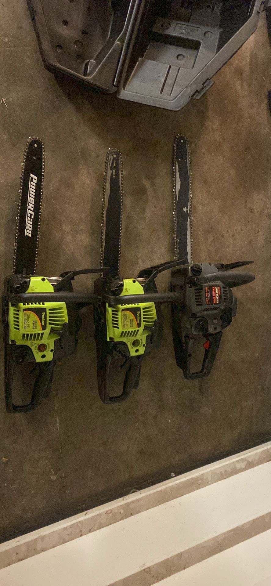 Chainsaws 16”and 18”