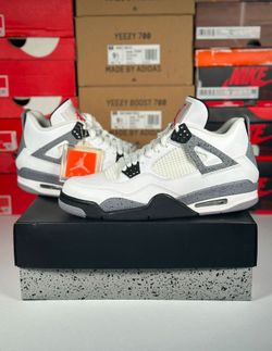 Jordan 4 Retro "White Cement"