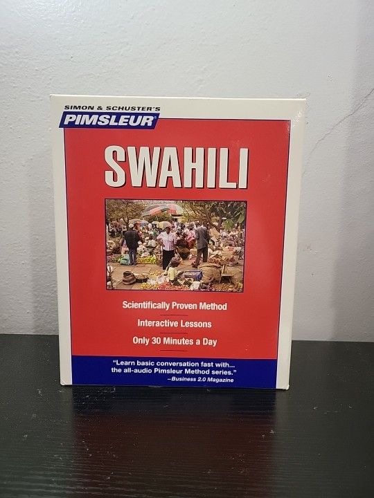 Swahili : Learn to Speak & Understand Swahili W/ Pimsleur Language Programs (G)