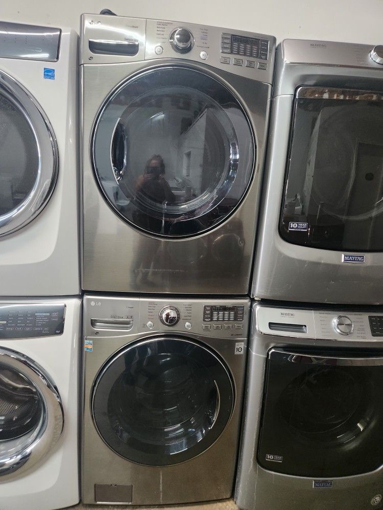 LG SET STEAM WASHER AND STEAM ELECTRIC DRYER STAINLESS STEEL,All Products : American Fashion Style Bags On Sale