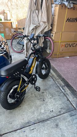 E-bikes and  scooters  starting at $ 250 to $750 each