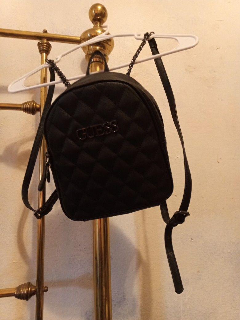 Guess Leather Mini Backpack