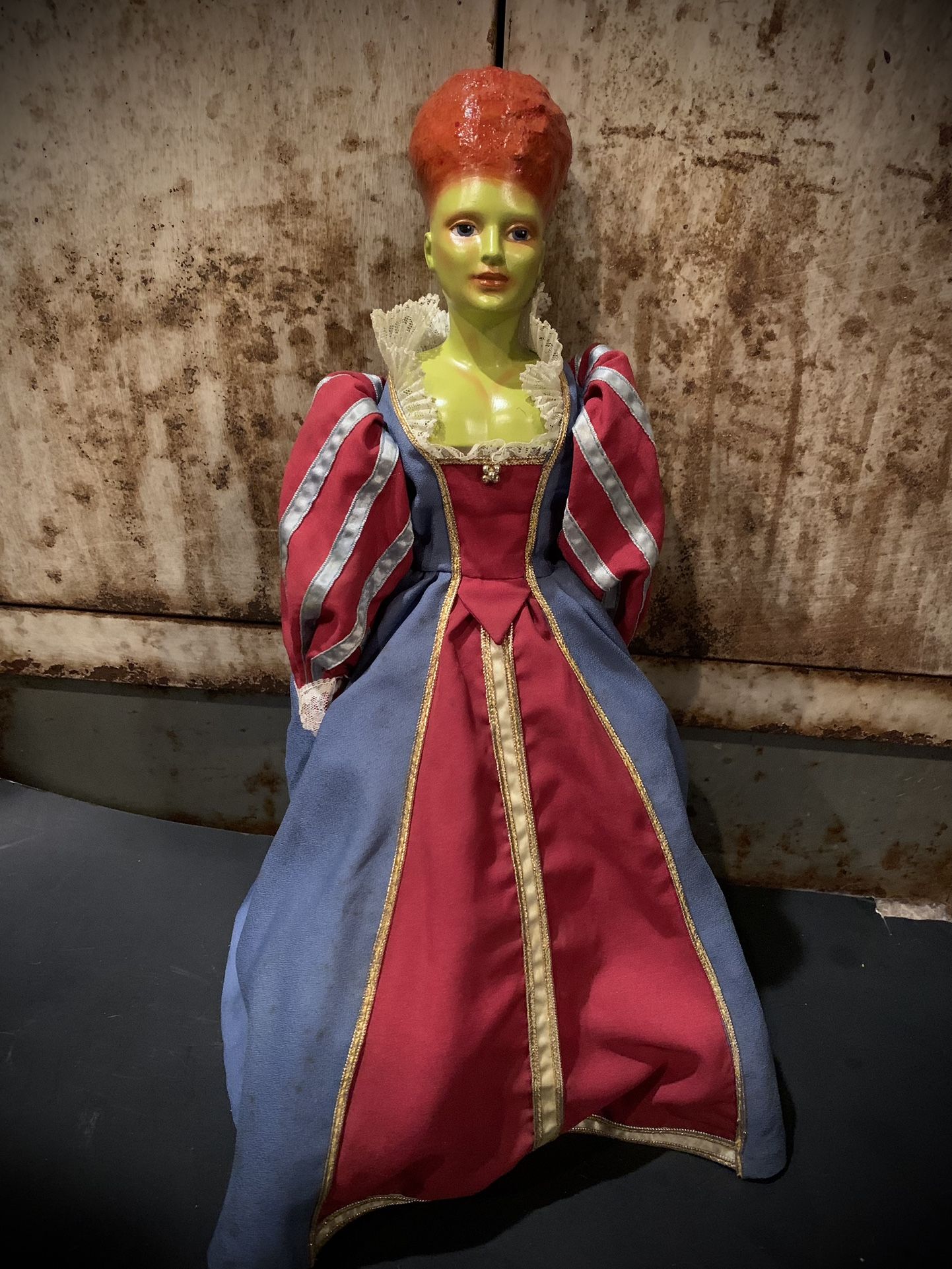 Porcelain Alien Doll