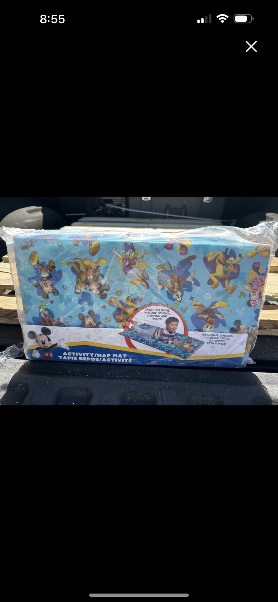 💥 NEW~Disney~Activity~Nap~Mat~19"x45" x.75"💥