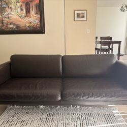 Espresso Brown Sofa 