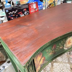 Standing Desk / Vanity Hand Painted