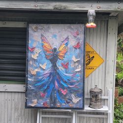 Butterfly Emergence Sonata Framed Print 