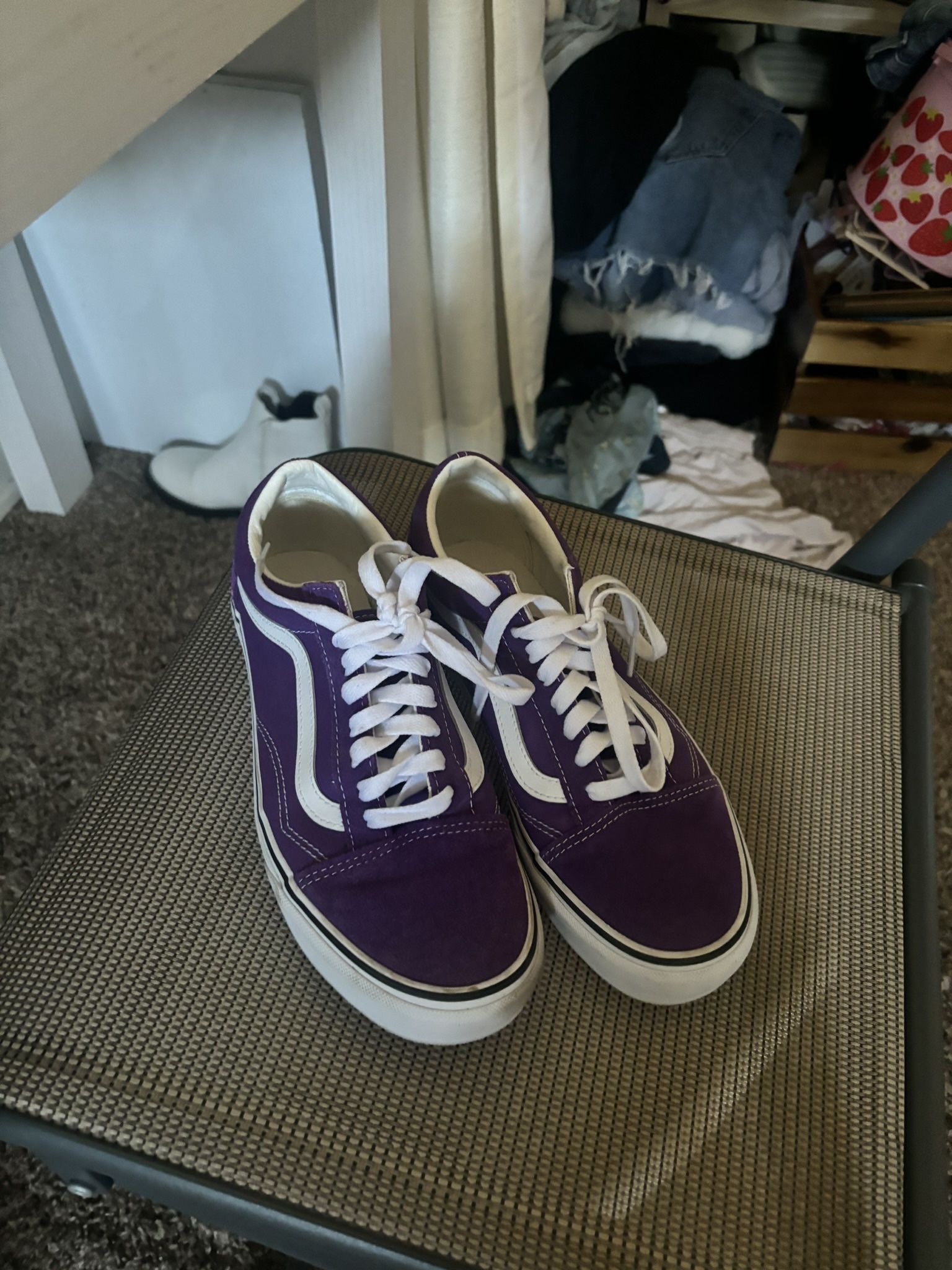 Purple Old School Vans