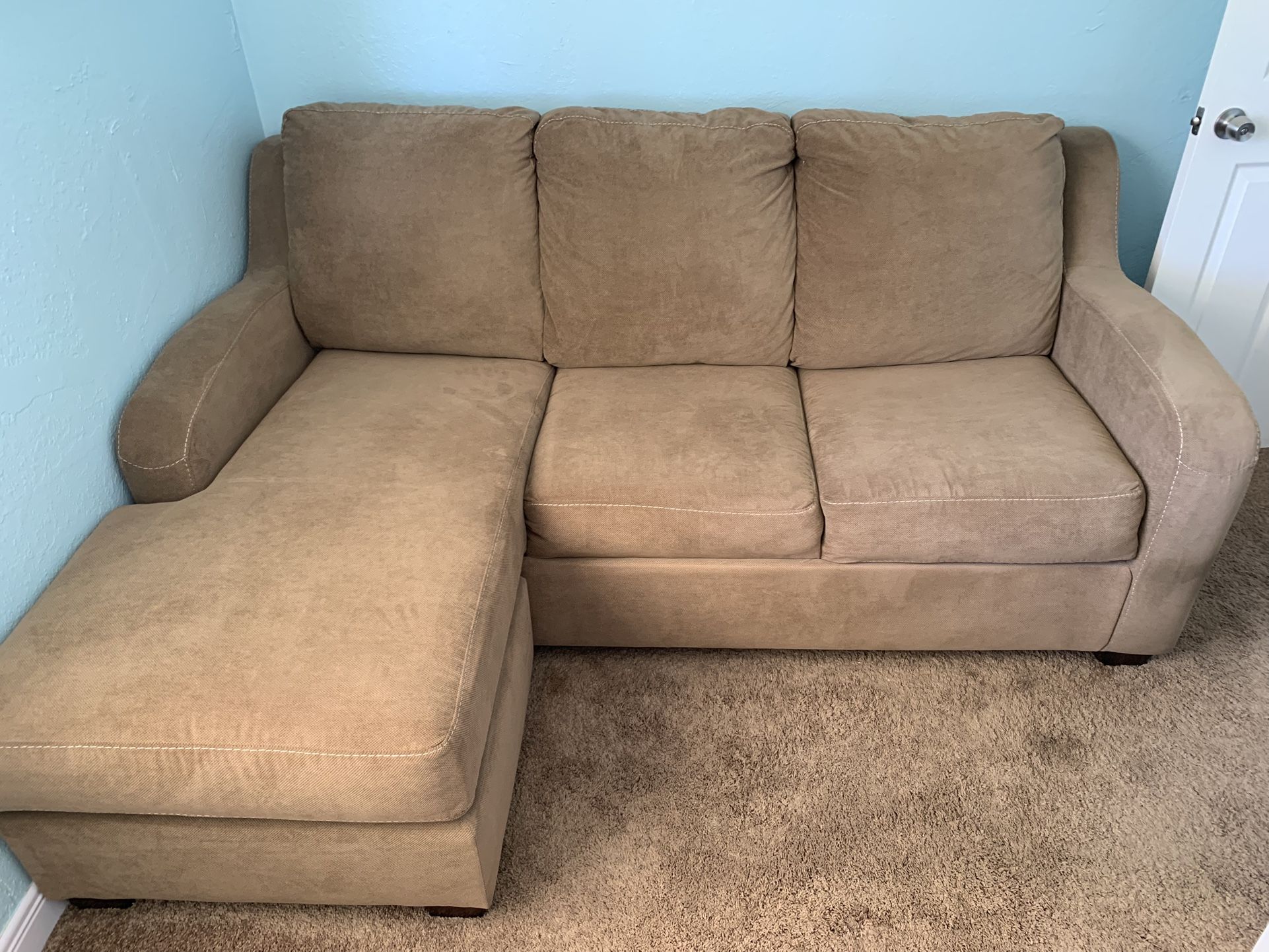 Beige Sleeper Sofa