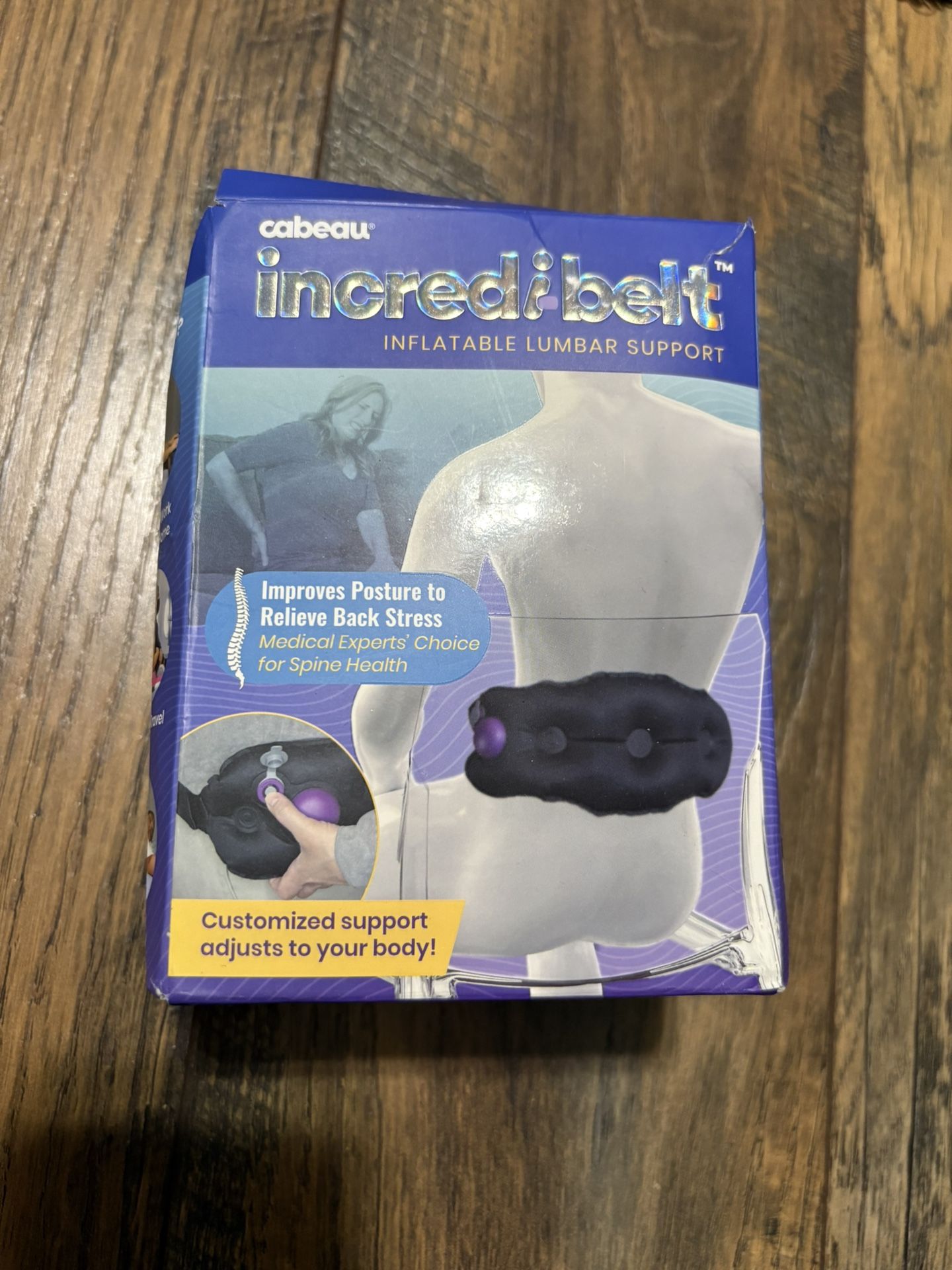 Incredi-belt Lumbar Back Support Belt