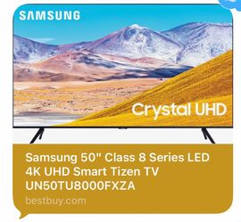 Samsung - 50" LED 4K UHD Smart Tizen TV