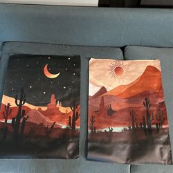 Canvas Desert Prints Unframed