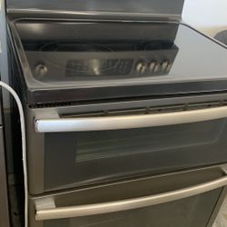 STOVE DOUBLE OVEN