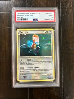 Porygon Holo Promo HGSS22 HGSS ENG 2010 PSA 9 🔺🔷