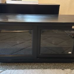 Black TV Stand