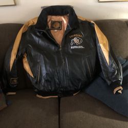 CU BUFFS LEATHER JACKET