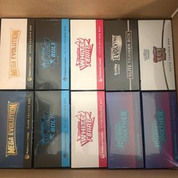 Pokémon Center ETBs Sealed (151, Surging Sparks, Lost Origin, Etc.) And Cases