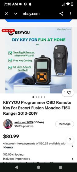 Key fob and programmer