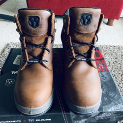 Wolverine Work Boots Special Edition X RAM, 8-1/2M.