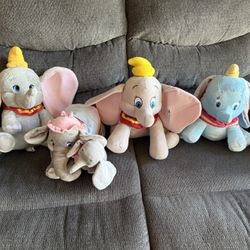 Disney Dumbo Plushes